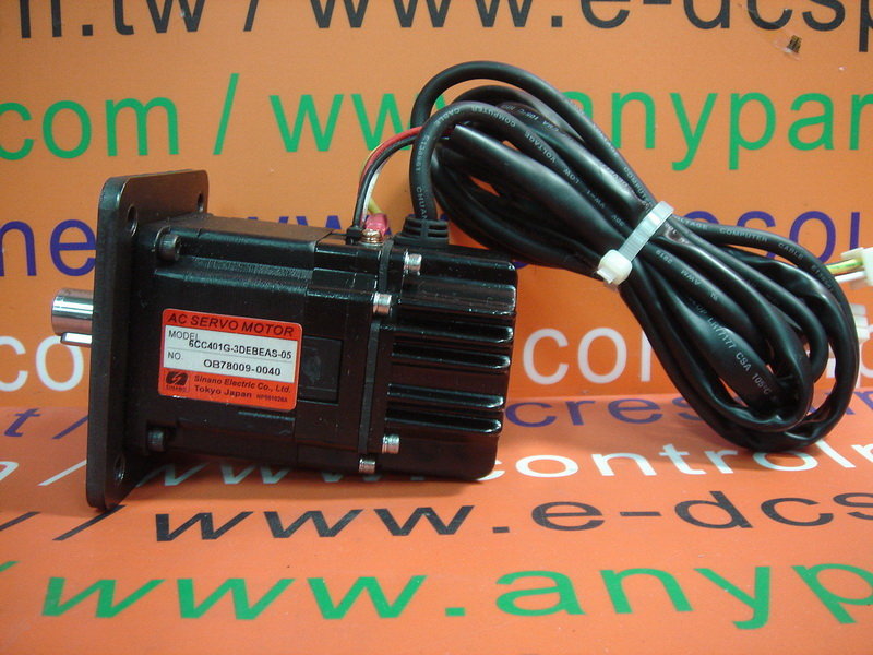 Sinano ac servo motor 6cc401g 3debeas 05 plc dcs servo control motor
